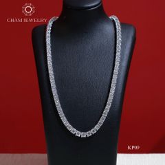 Dây Chuyền KP09 CHAM JEWELRY, Full Đá 3.0mm (Barcode TDK5-TDK4-TDK6-TDK19).