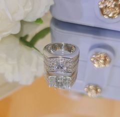 Nhẫn Nam NA07 CHAM JEWELRY, Chủ 7.0mm.