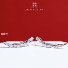 Hoa Tai BG272 CHAM JEWELRY, Rắn Barget (Barcode TBX22).