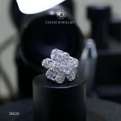 Mặt Dây Chuyền MK28 CHAM JEWELRY, 5 Hoa (Barcode TCH02)