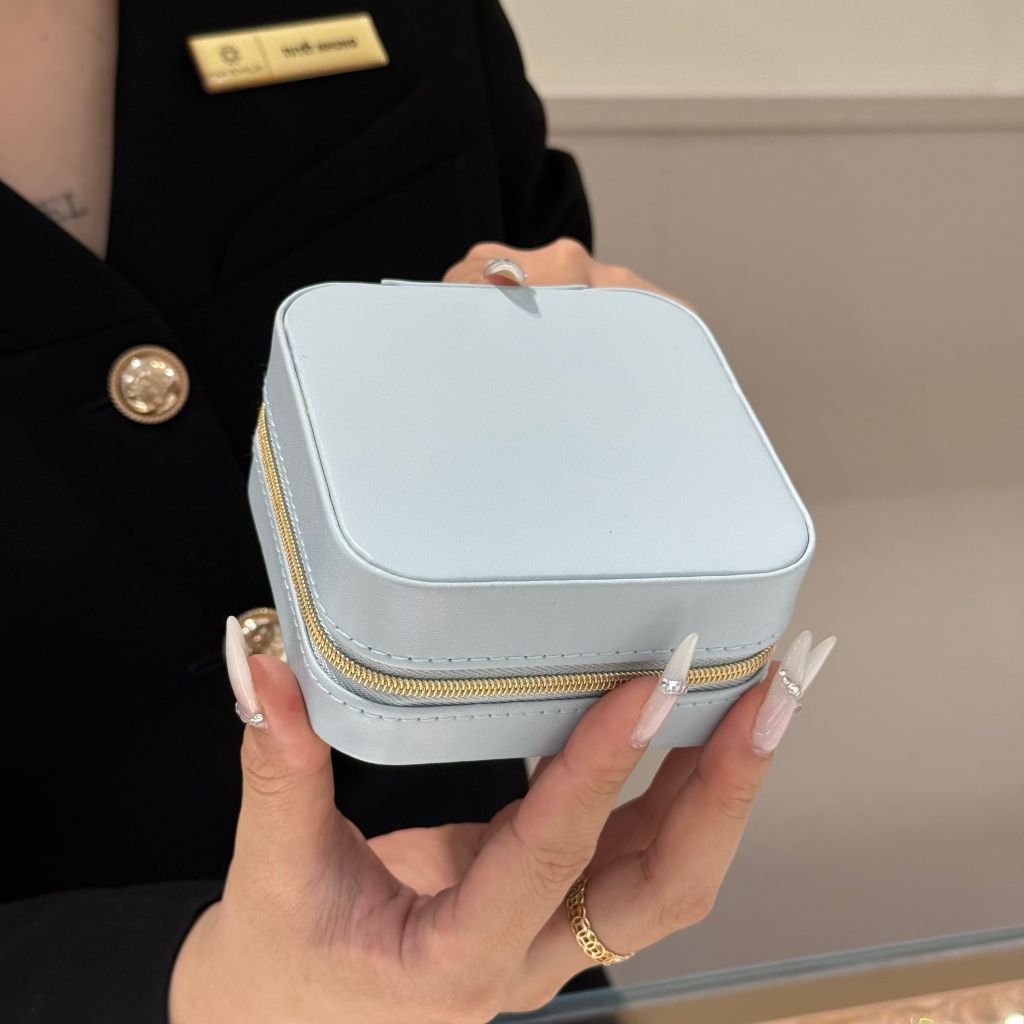 Hộp Trang Sức Vuông Cao Cấp CHAM JEWELRY