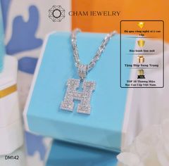 Dây Chuyền MK142-DX01 45cm CHAM JEWELRY, Mặt Chữ H.
