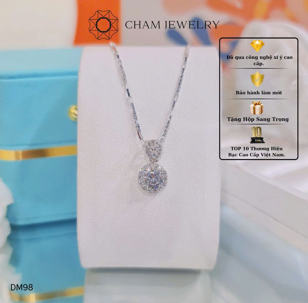 Dây Chuyền MK98-DK59 45cm CHAM JEWELRY, Chủ 6.0mm.