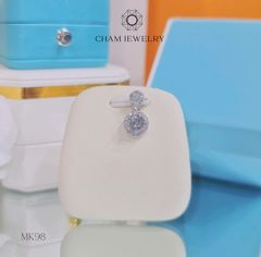 Mặt Dây Chuyền MK98 CHAM JEWELRY, Chủ 6.0mm (Barcode TMA405).