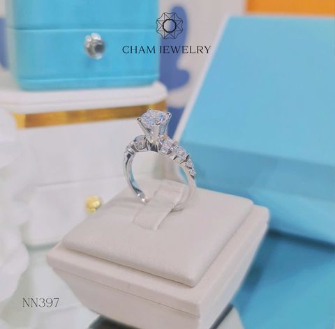 Nhẫn NN397 CHAM JEWELRY, Chủ 6.0mm
