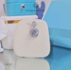 Mặt Dây Chuyền MK317 CHAM JEWELRY, Chủ 6.0mm.