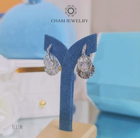 Hoa Tai BT91 CHAM JEWELRY (Barcode TBT717).