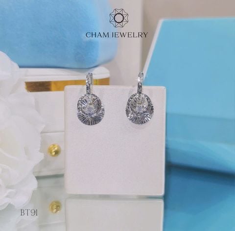 Hoa Tai BT91 CHAM JEWELRY (Barcode TBT717).
