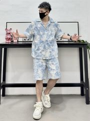 Set Jean Thêu Hoa Viền