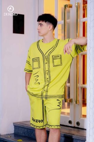 Bộ Quần Áo Họa Tiết Vẽ Dukero