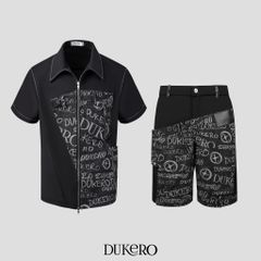 Bộ Quần Áo Vải Trơn Chống Nhăn Mix Jean GRAFFITI DKR