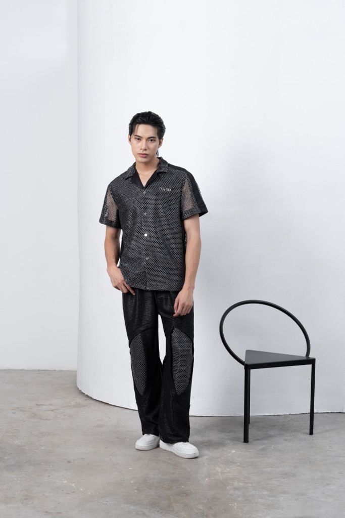 Set Vải Nhăn Đứng Form Mix Giả Kim