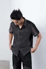 Set Vải Nhăn Đứng Form Mix Giả Kim