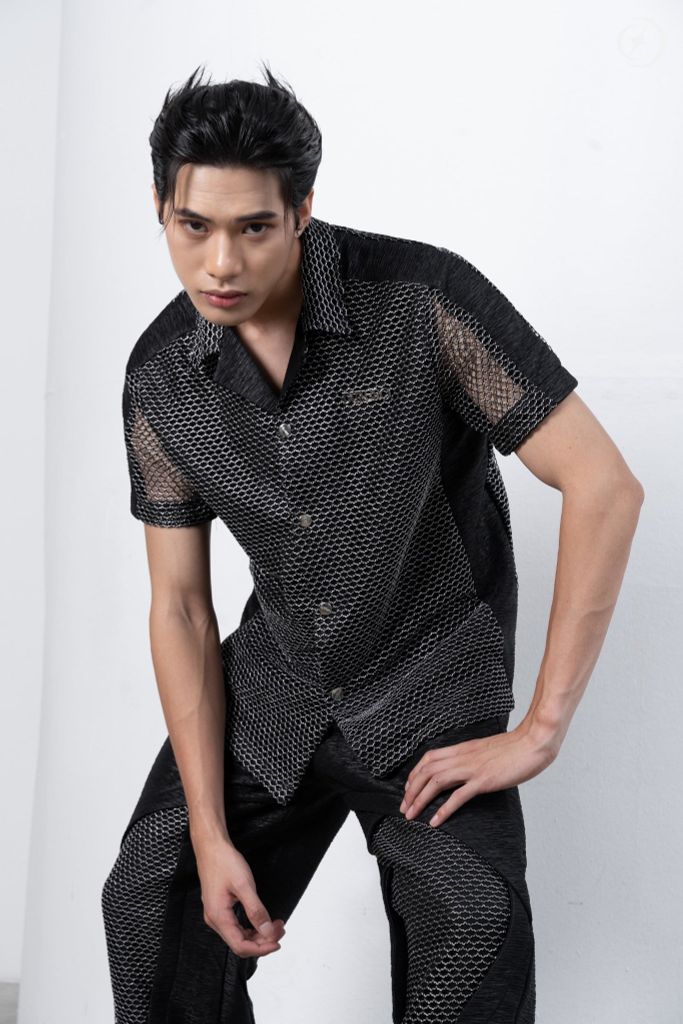 Set Vải Nhăn Đứng Form Mix Giả Kim