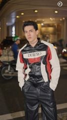 Áo Khoác Da F1 Dukero ( tay tháo rời )