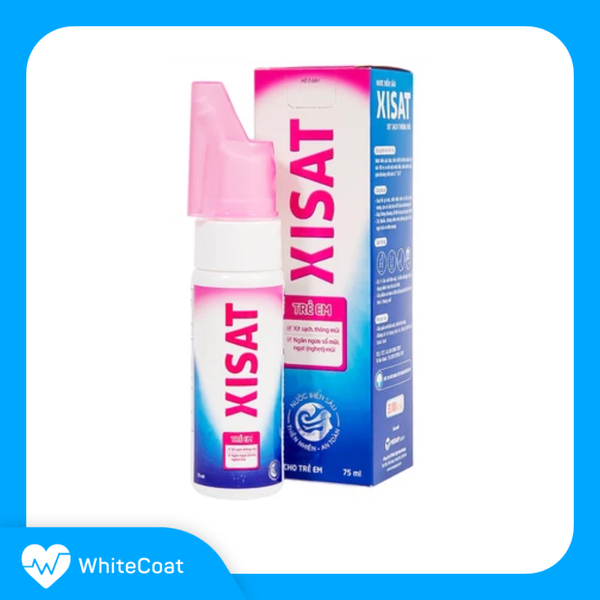  Xịt mũi nước biển sâu Xisat cho trẻ em (75ml) 