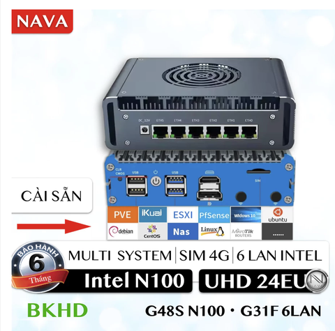 BEKONG SZBOX-Mini PC Fanless, G48S| G31F Alder Lake, N100 Soft Router, DDR5