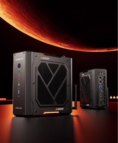 Aoostar GOD X Gaming Minii PC | GPU RX 6600LE - RYZEN 9 6900HX | Đồ Hoạ Cao Cấp Cho Gamer, Creator