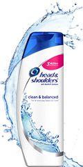 Dầu gội và dầu xả Head & Shoulders Clean & Balanced 2in1 350ml