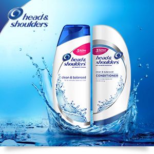 Dầu gội và dầu xả Head & Shoulders Clean & Balanced 2in1 350ml