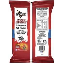 Phô mai Doritos Corn Chip Supreme Party Size 380g