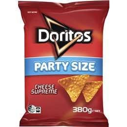 Phô mai Doritos Corn Chip Supreme Party Size 380g