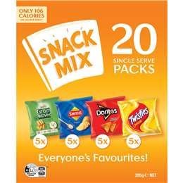 Smith's Potato Chips Snack Mix Multipack Loại 20 Gói