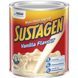 Bột Dinh Dưỡng Sustagen Hương Vani 550g