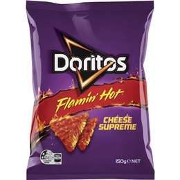 Doritos Ngô Chip Phô Mai Supreme Flaming Hot 150g