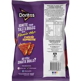 Doritos Ngô Chip Phô Mai Supreme Flaming Hot 150g