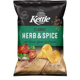 Kettle Classic Herb & Spice Chips 165g