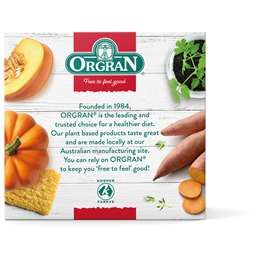 Orgran Bánh mì giòn khoai lang & bí ngô 125g