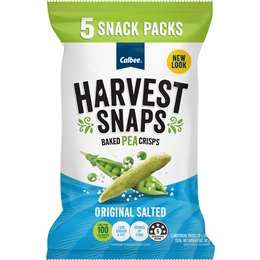 Calbee Harvest Snaps Original Salted 5 gói