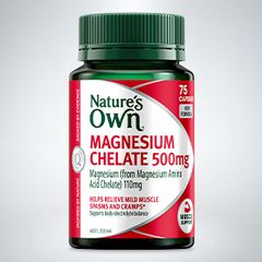 Nature's Own Magnesium Chelate 500Mg 75 Viên Nang