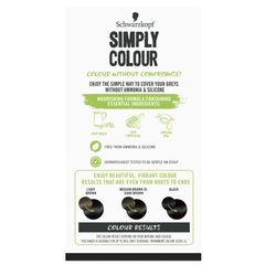 Schwarzkopf Simply Colour 1.0 Đen tự nhiên