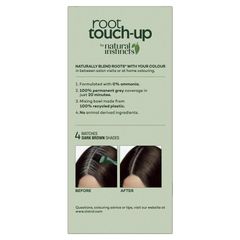 Thuốc nhuộm tóc vĩnh viễn Clairol Root Touch Up Natural Instincts 4 Dark Brown