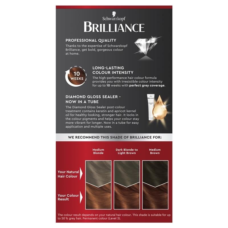 Schwarzkopf Brilliance 01 Fiery Topaz Mới
