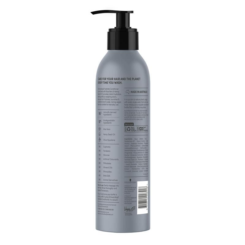 Dầu xả dưỡng ẩm bền vững Schwarzkopf 400ml