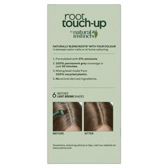 Thuốc nhuộm tóc vĩnh viễn Clairol Root Touch Up Natural Instincts 6 màu nâu nhạt