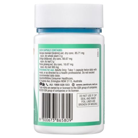 Centrum Trí Nhớ & Trí Nhớ 50 Viên