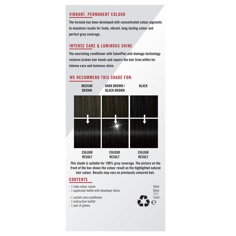 Schwarzkopf Live Colour Permanent 1.0 Đen