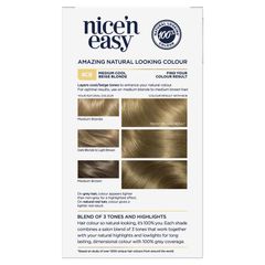 Thuốc nhuộm tóc vĩnh viễn Clairol Nice N Easy 8CB Natural Medium Champagne Blonde