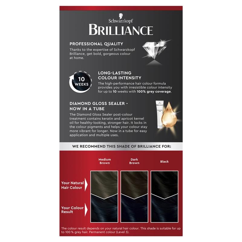 Schwarzkopf Brilliance 91 Xanh Đen Mới