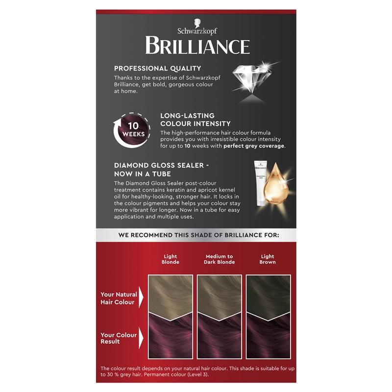 Schwarzkopf Brilliance 05 Dark Ruby Mới
