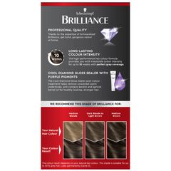 Schwarzkopf Brilliance Cool Browns 73 Frosty Brown