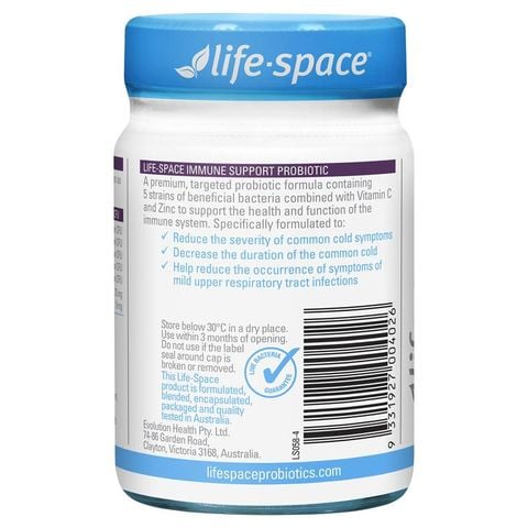 Hỗ trợ miễn dịch Life Space Probiotic 60 viên