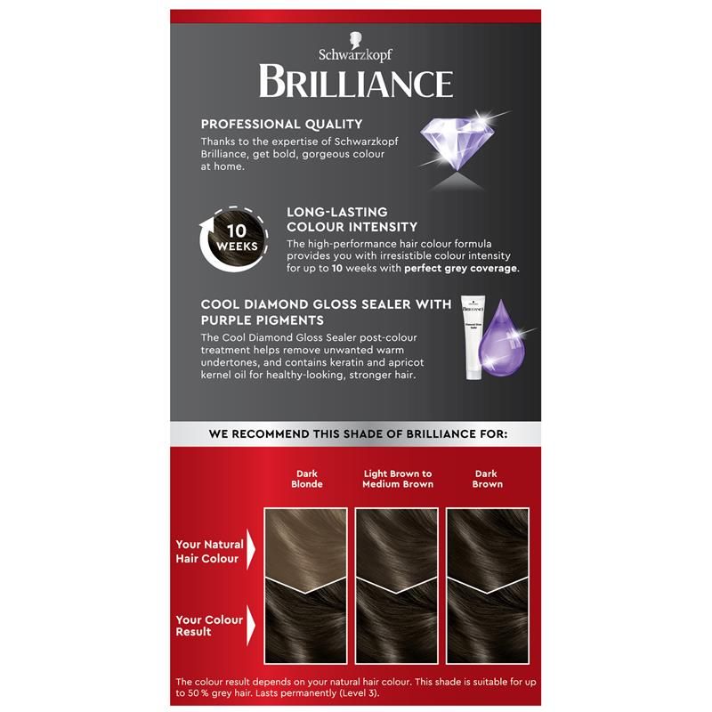 Schwarzkopf Brilliance Cool Browns 81 Truffle Brown