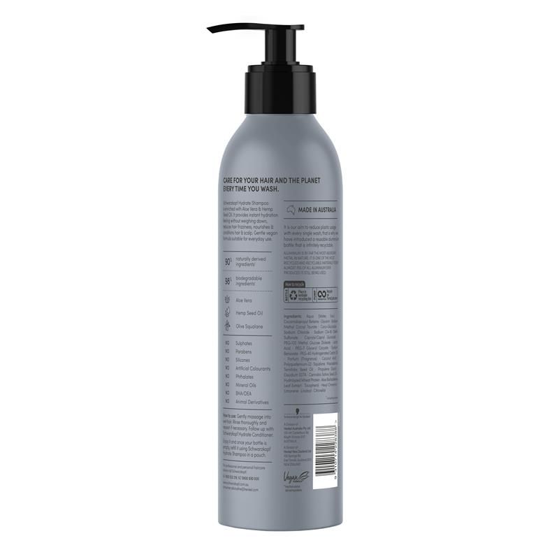 Dầu gội Schwarzkopf Sustainable Hydrate 400ml