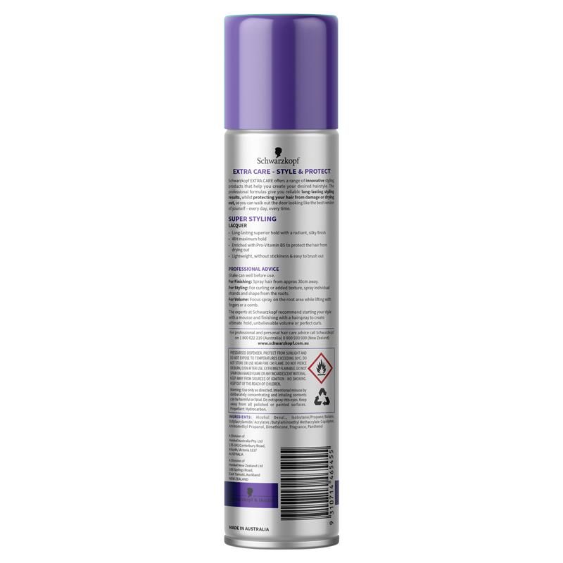 Schwarzkopf Extra Care Styling Lacquer Super 100g