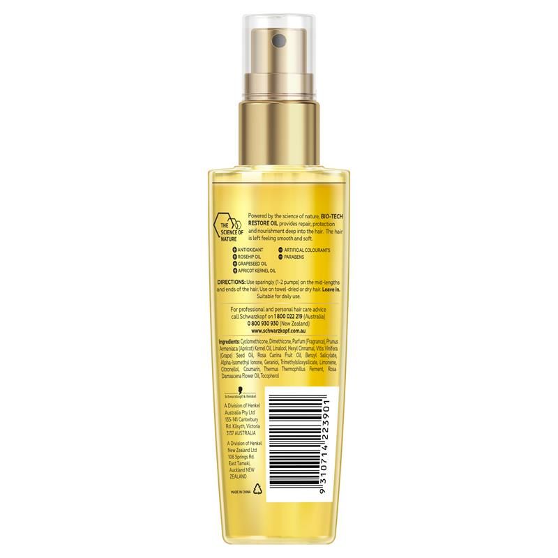 Dầu phục hồi Schwarzkopf Extra Care Bio-Tech 80ml